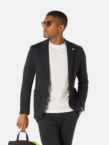BENVENUTO Slim fit Suit Jacket 'Santino' in Blue: front
