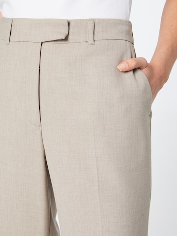 Regular Pantalon à plis s.Oliver BLACK LABEL en beige