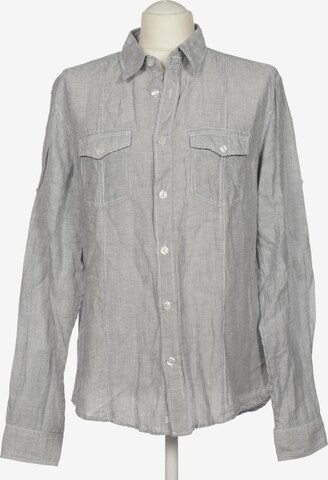 ESPRIT Button Up Shirt in L in Grey: front