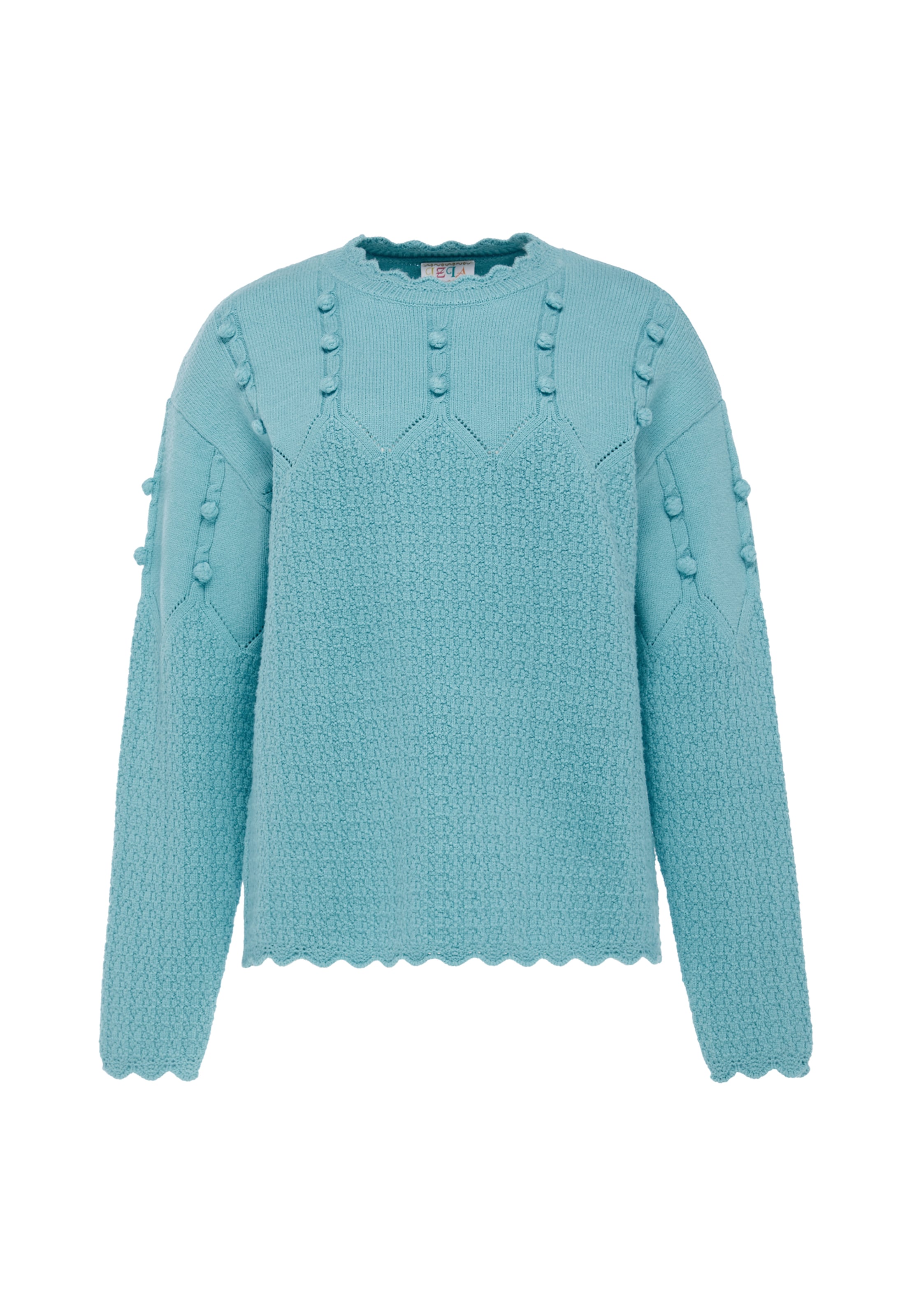 IZIA Trui in Blauw: voorkant