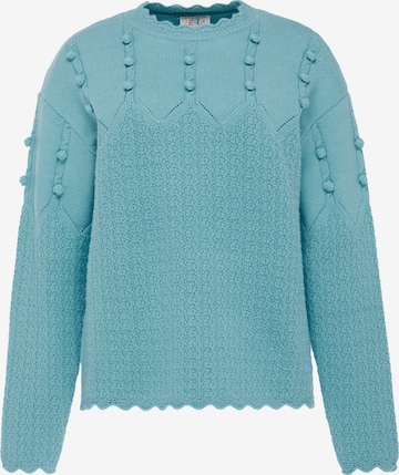 IZIA - Jersey en azul: frente
