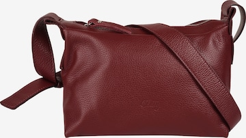 Sac à bandoulière Cluty en rouge : devant