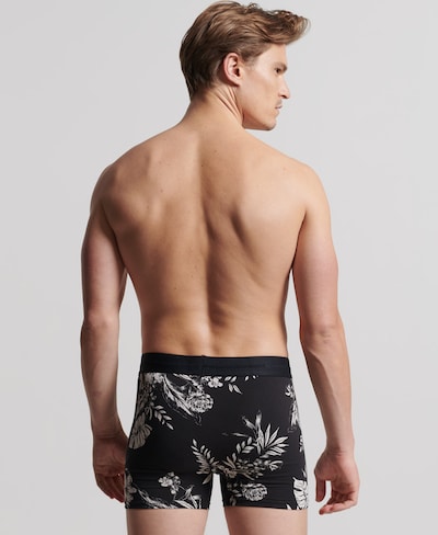 Superdry boxer in nero / bianco