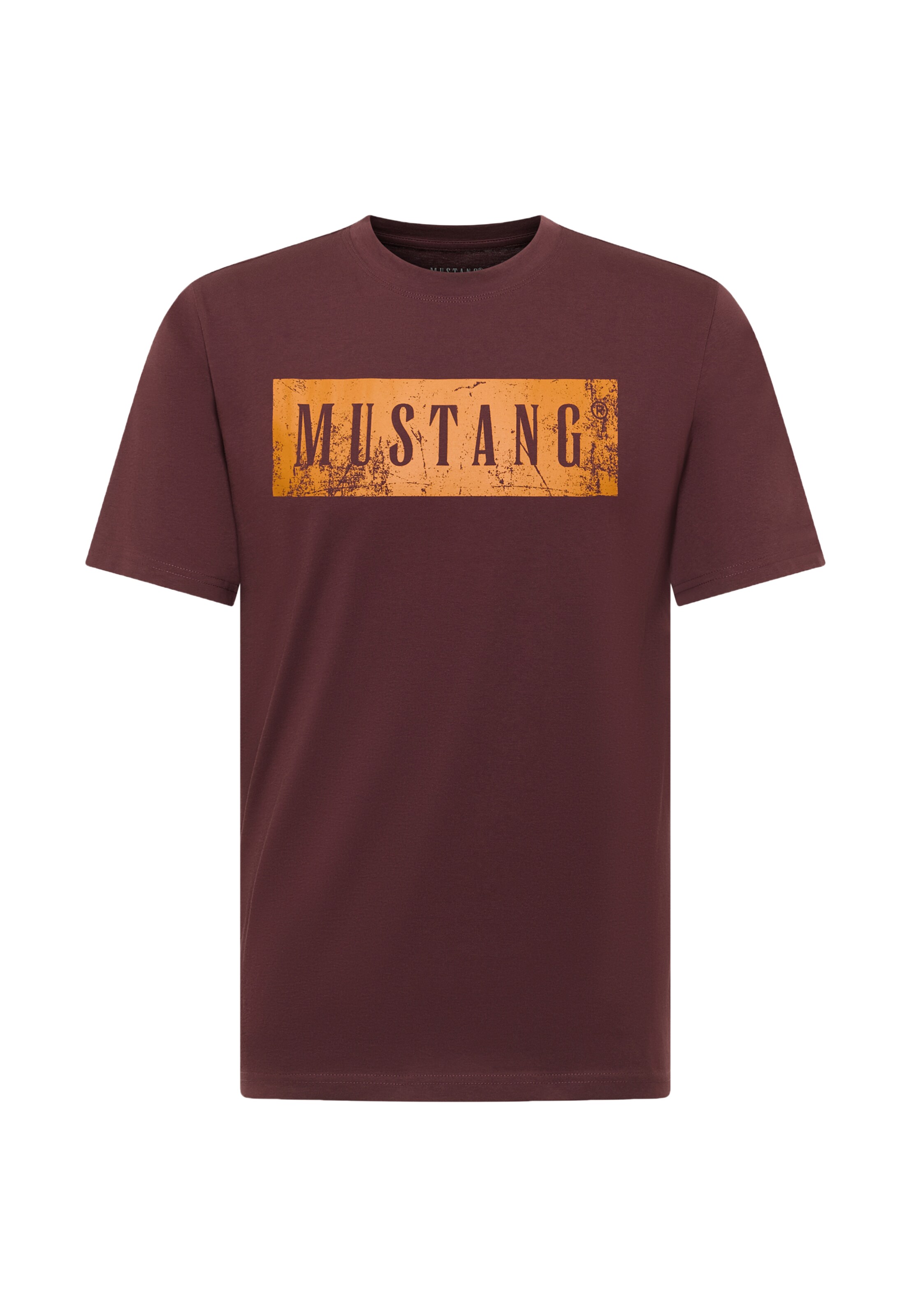 Tricou 'Austin' de la MUSTANG pe maro: față