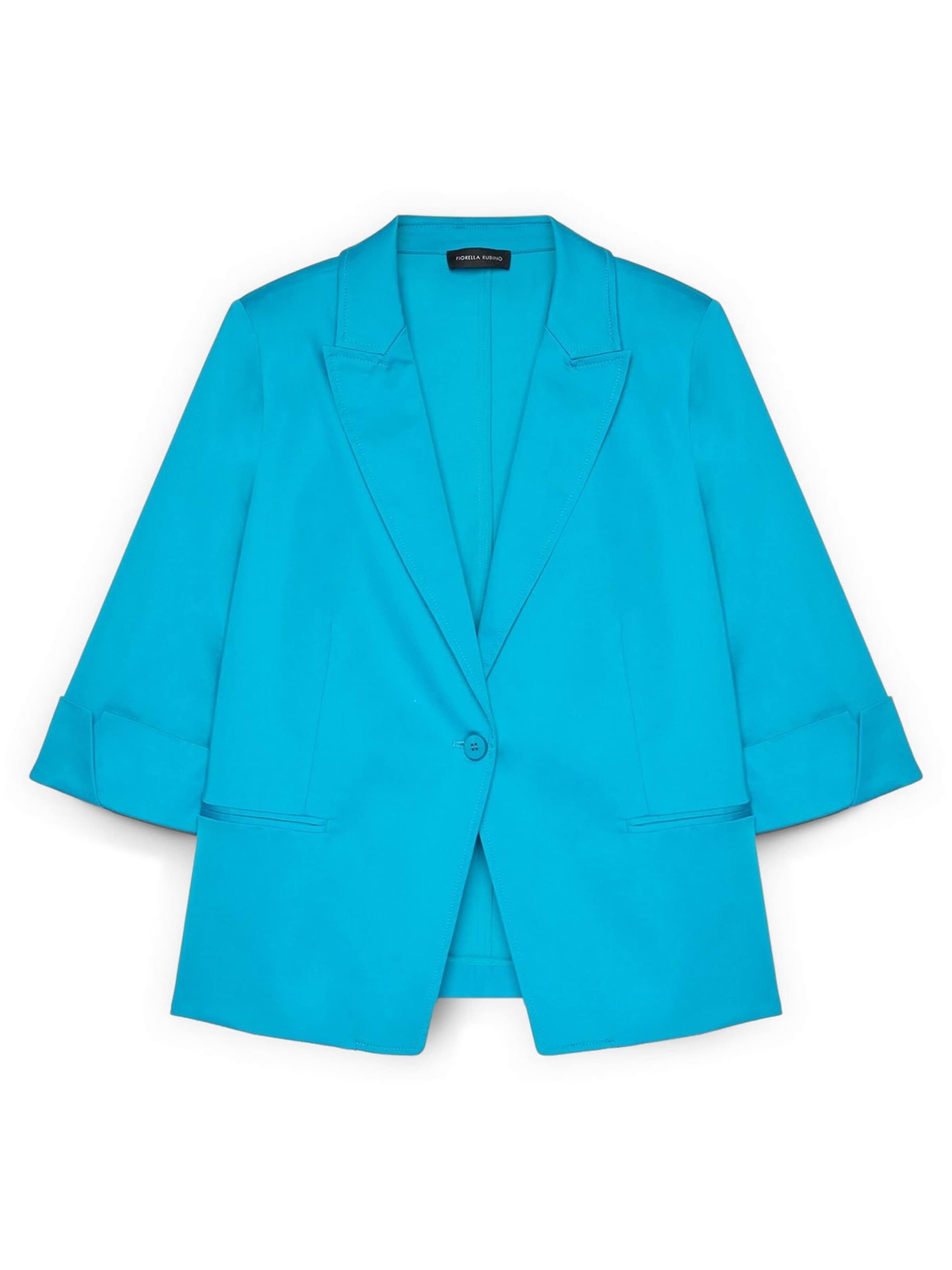 Fiorella Rubino Blazers in Blauw: voorkant