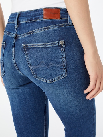 Pepe Jeans Skinny Džínsy 'Pixie' - Modrá