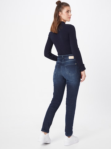 MAC Regular Jeans 'Mel' in Blauw