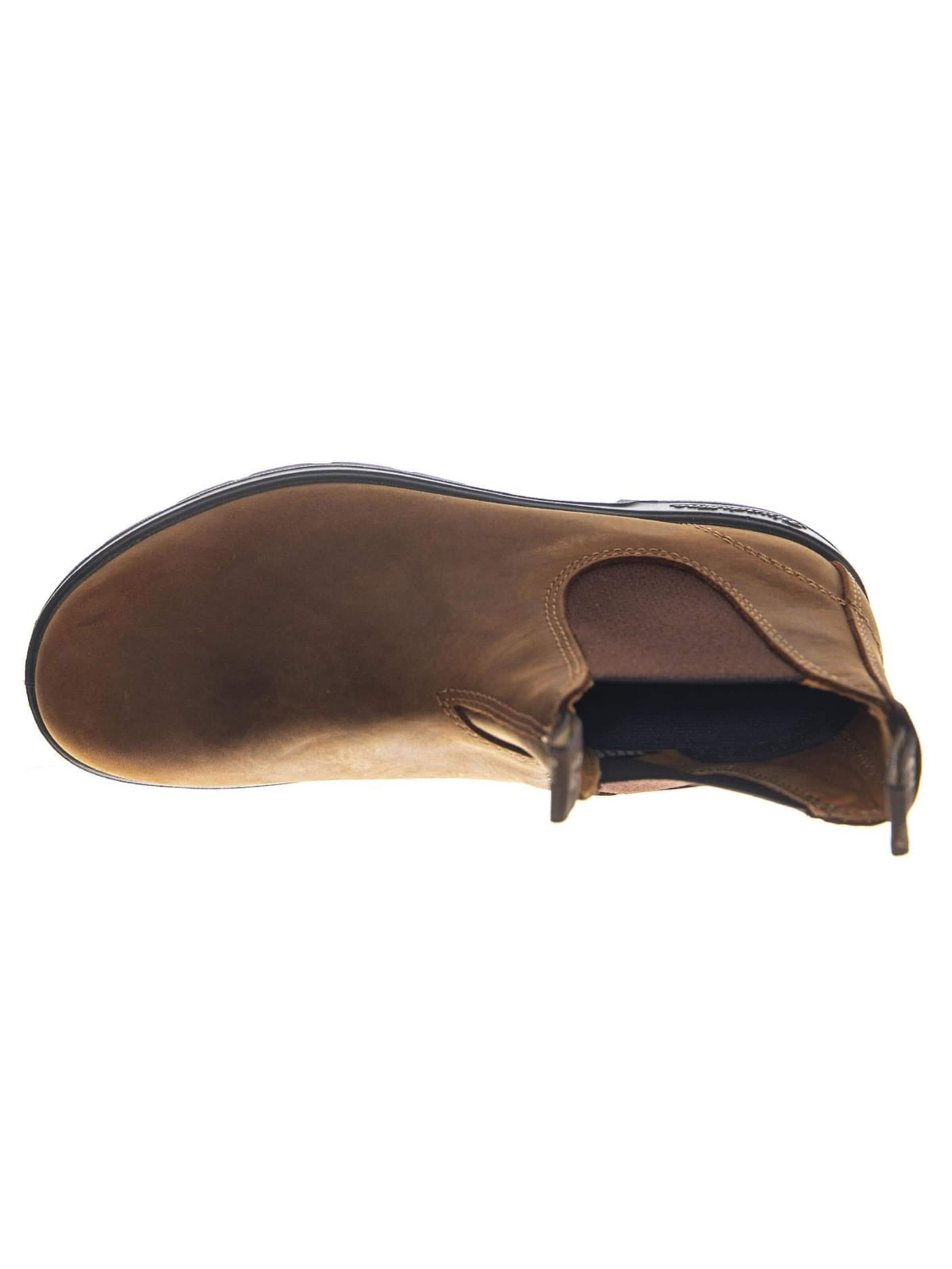 Blundstone Kozaki '585 Chelsea Boot Waxed Nubuk Leather Teak' w kolorze brązowy