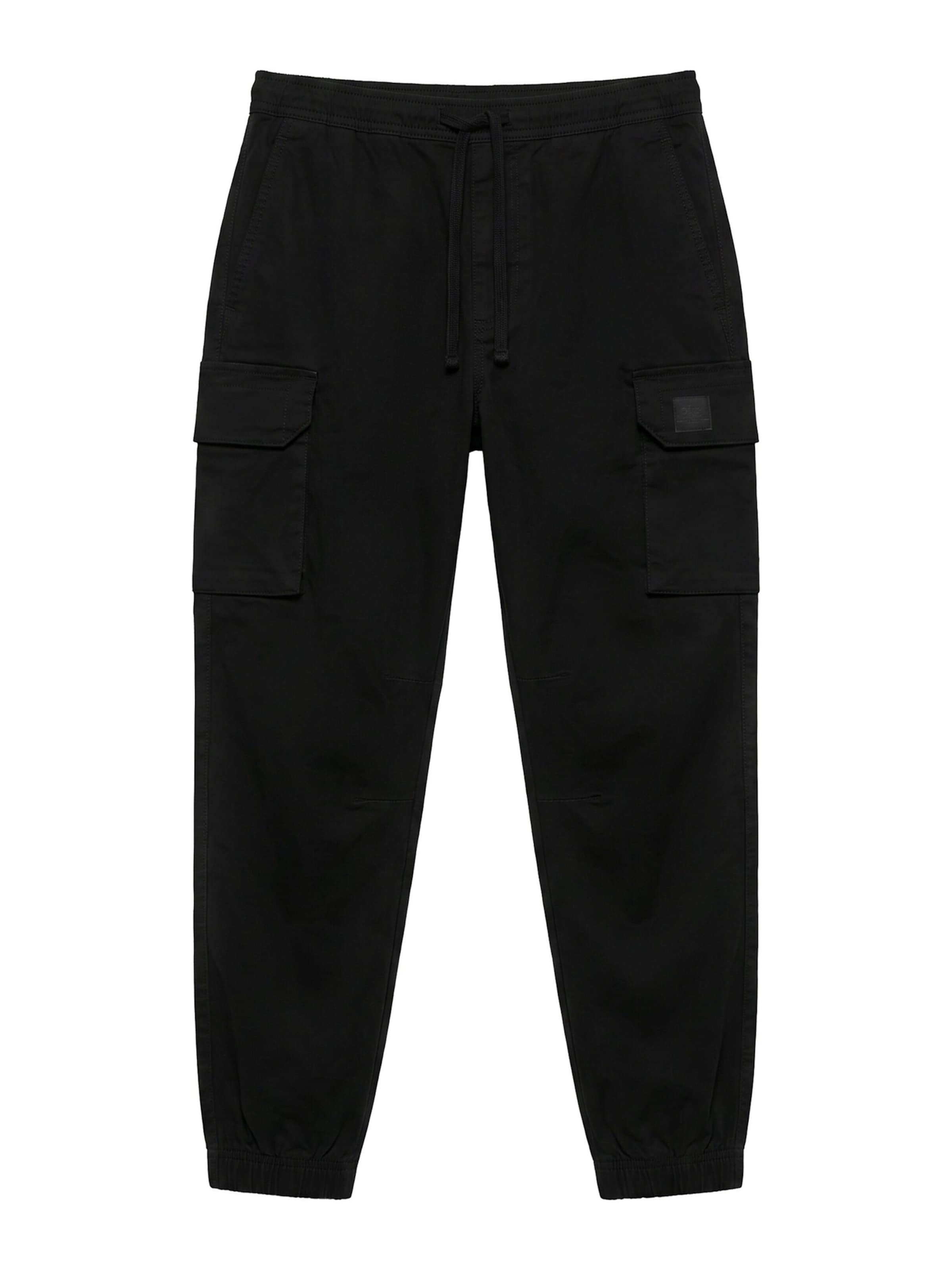 Pull&Bear Kargo hlače v velikosti 29-30  | črna barva, Prikaz izdelka
