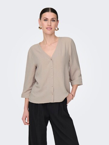 JDY Blouse 'JDYCapote' in Grey: front