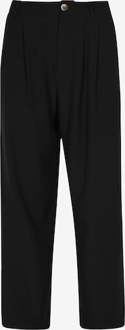faina - Loosefit Pantalón plisado en negro: frente