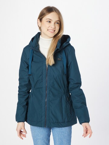 Ragwear Between-season jacket 'VARVARRA' in Blue: front