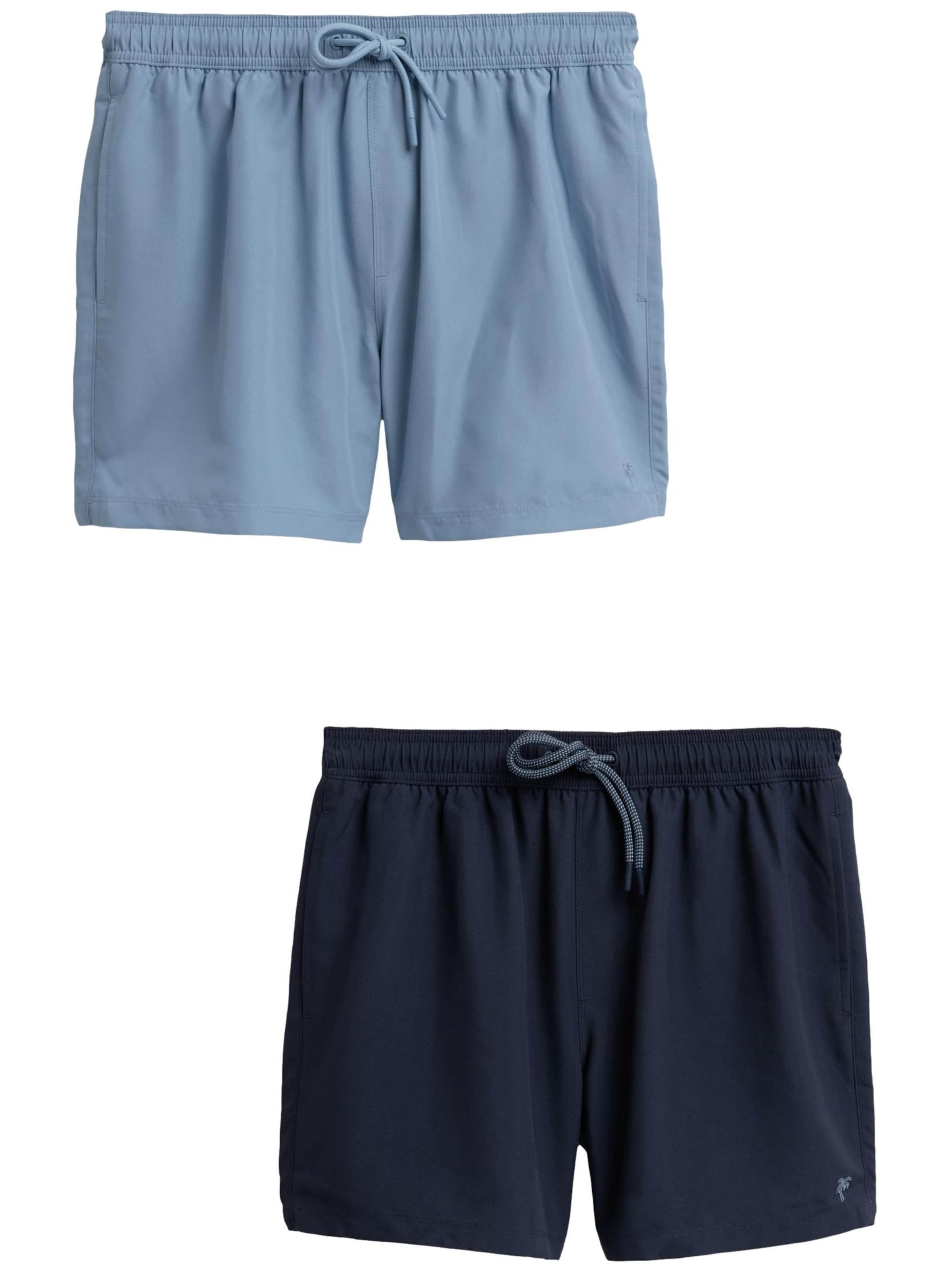 Next Шорти за плуване в синьо: отпред