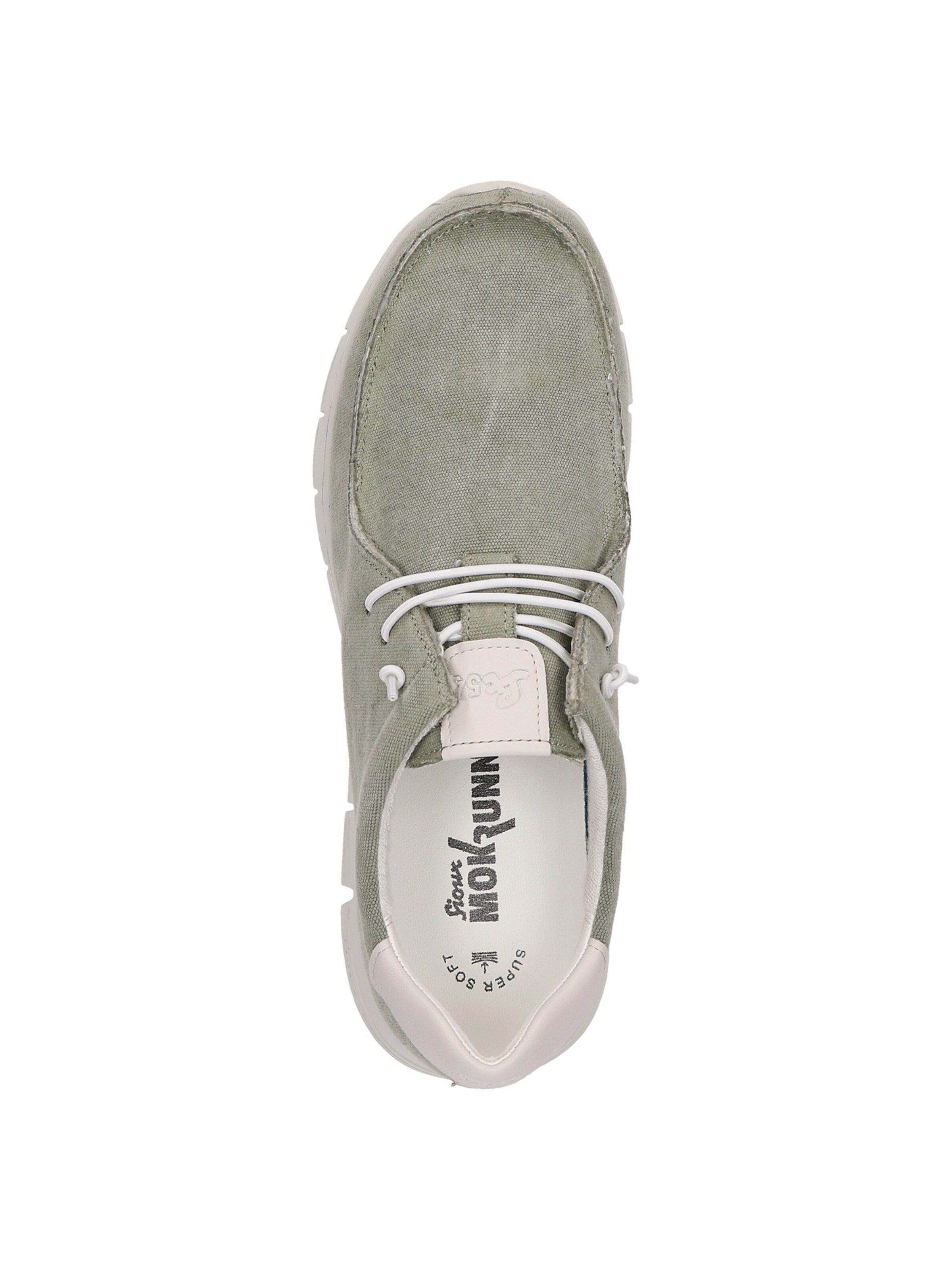 SIOUX Lace-up shoe ' Mokrunner-H-007 ' in Green