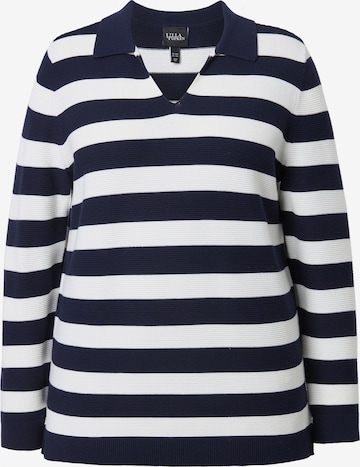 Ulla Popken Pullover in Blau: Vorderseite