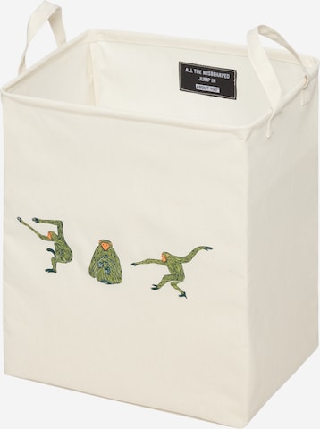 ABOUT YOU Laundry Basket 'Jungle' in Beige: front