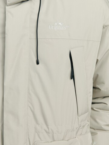JACK & JONES Winter parka 'JORKani' in Grey