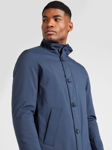 Manteau mi-saison 'Joshow' Matinique en bleu