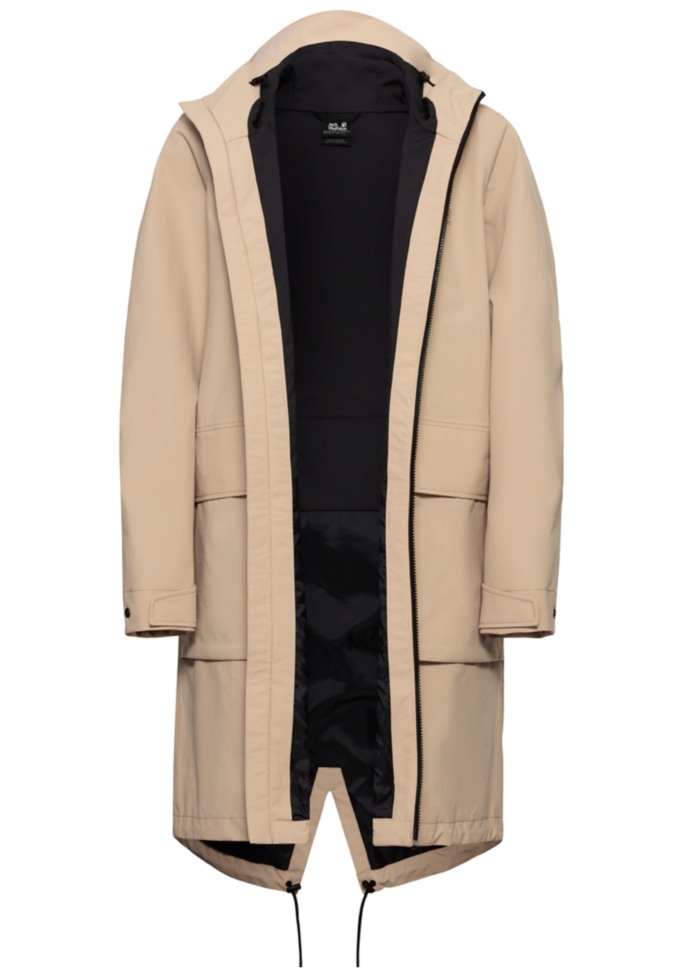 JACK WOLFSKIN Outdoor Coat in Beige