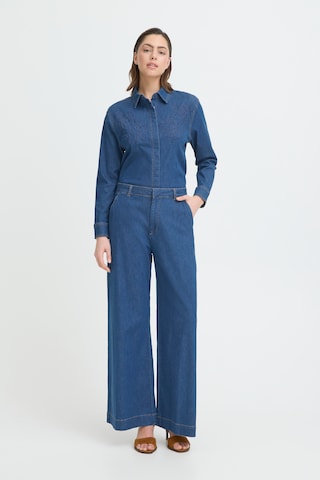 Pulz Loosefit Jeans 'PZBOBBIE' i blå
