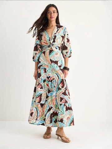 Robe Bianco Lucci en mélange de couleurs