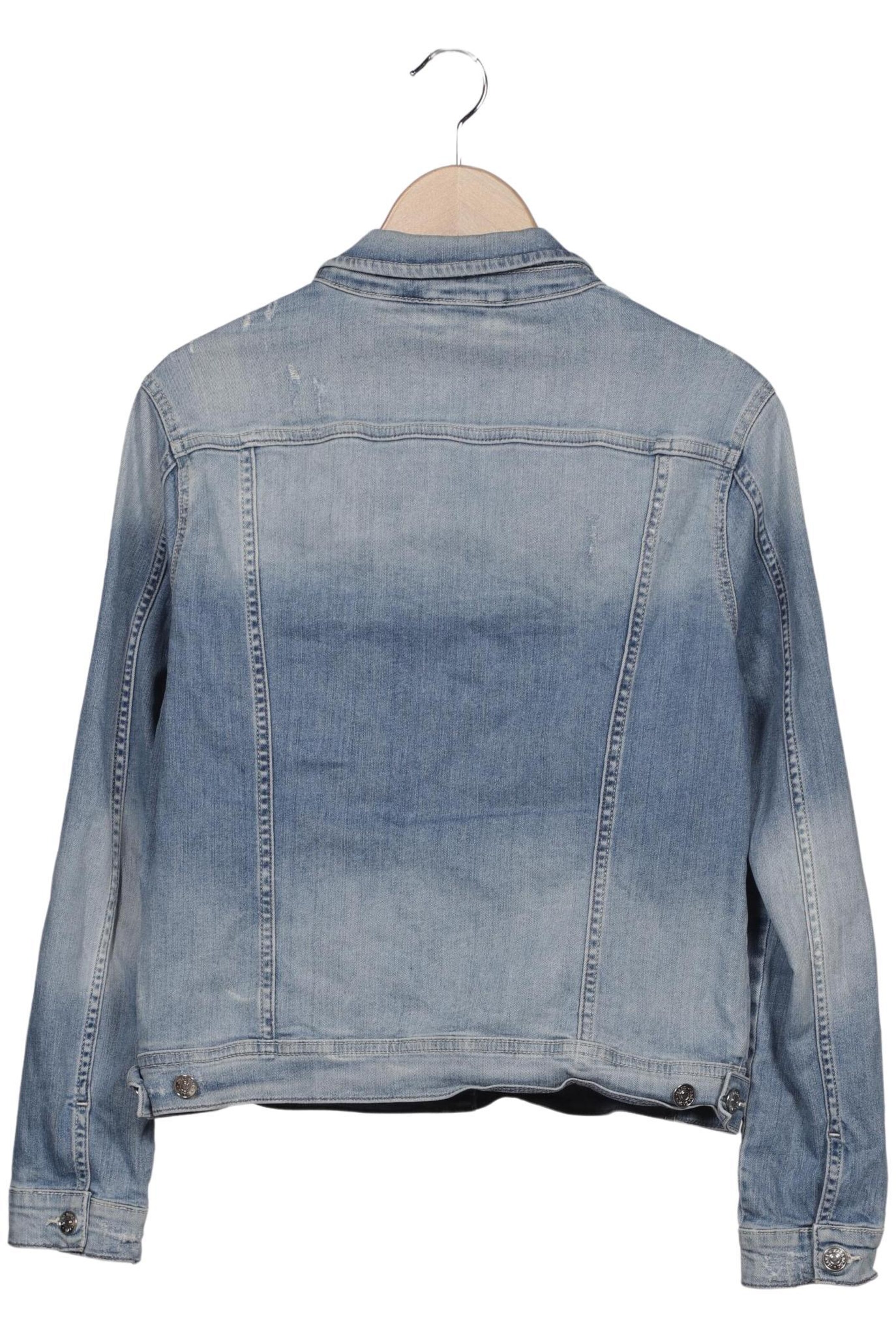 ZARA Jacket & Coat in L in Blue