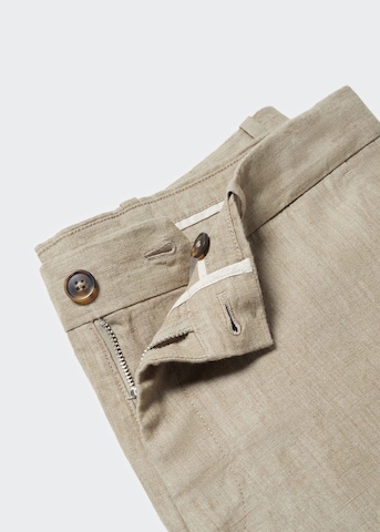 MANGO MAN Regular Shorts 'Carp' in Beige