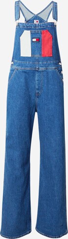 Tommy Jeans Ohlapna forma Kavbojke z naramnicami 'CLASSIC' | modra barva: sprednja stran