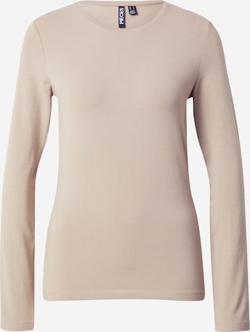 PIECES Shirt 'PCSIRENE' in Beige: Vorderseite
