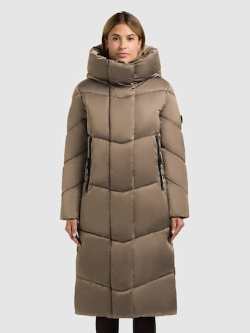 Manteau d’hiver 'Manelia 2' khujo en gris : devant