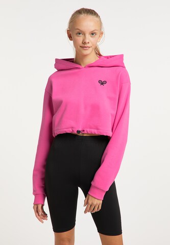 myMo ATHLSR Sportief sweatshirt in Roze: voorkant