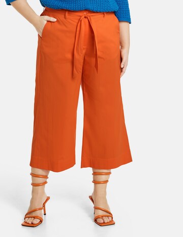 SAMOON Loose fit Pants 'Lotta' in Orange: front