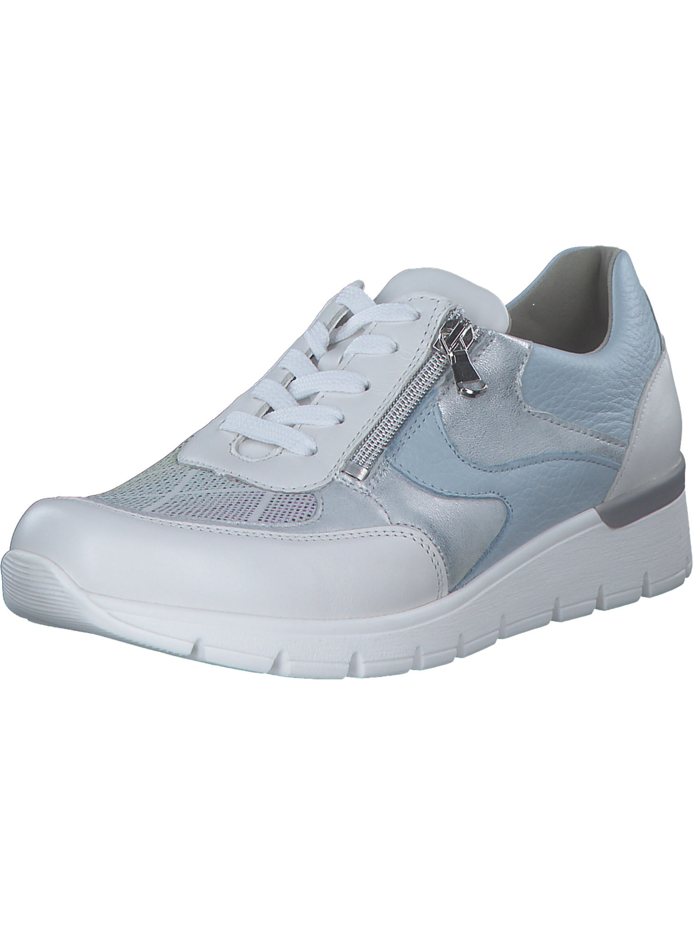 WALDLÄUFER Sneakers laag 'K-Ramona' in Wit: voorkant