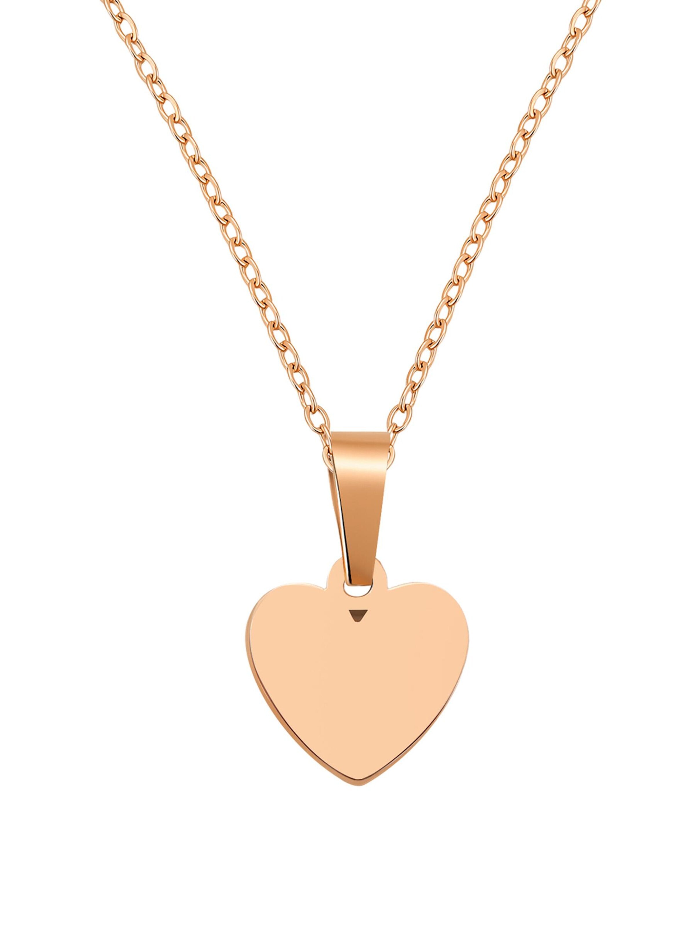 Collana 'Minimalist Heart Pendant' di Hey Happiness in oro
