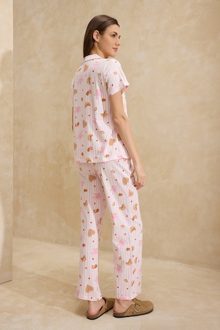Trendyol - Pijama en rosa