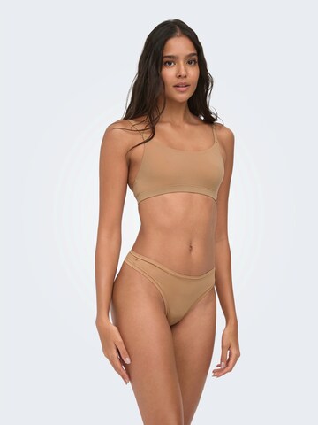 ONLY Бюстье Бюстгальтер 'ONLPEACHY' в Коричневый