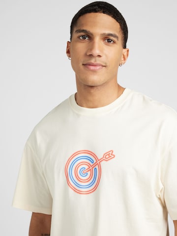 JACK & JONES T-Shirt 'VIVID' in Beige