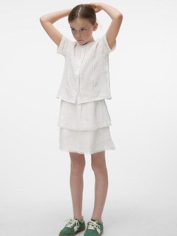 Vero Moda Girl Bluse i hvid
