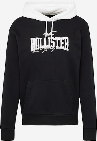 HOLLISTER Bluzka sportowa w kolorze czarny: przód