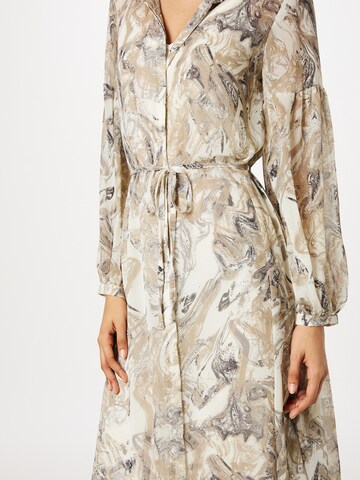 MSCH COPENHAGEN Shirt Dress 'Kabrina' in Beige