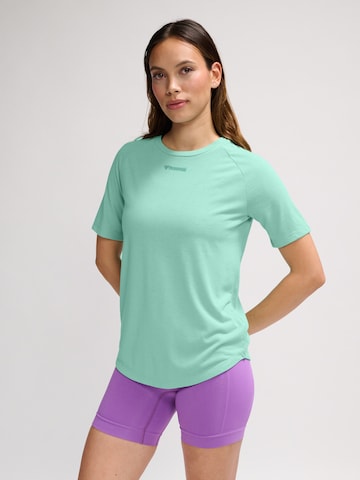 Hummel Performance Shirt 'VANJA' in Green: front