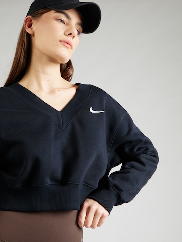 Nike Sportswear Суичър 'Phoenix Fleece' в черно