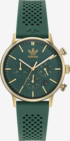 Montre à affichage analogique ADIDAS ORIGINALS en vert : devant