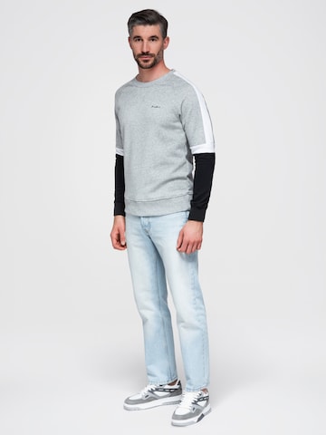 Sweat-shirt Ombre en gris