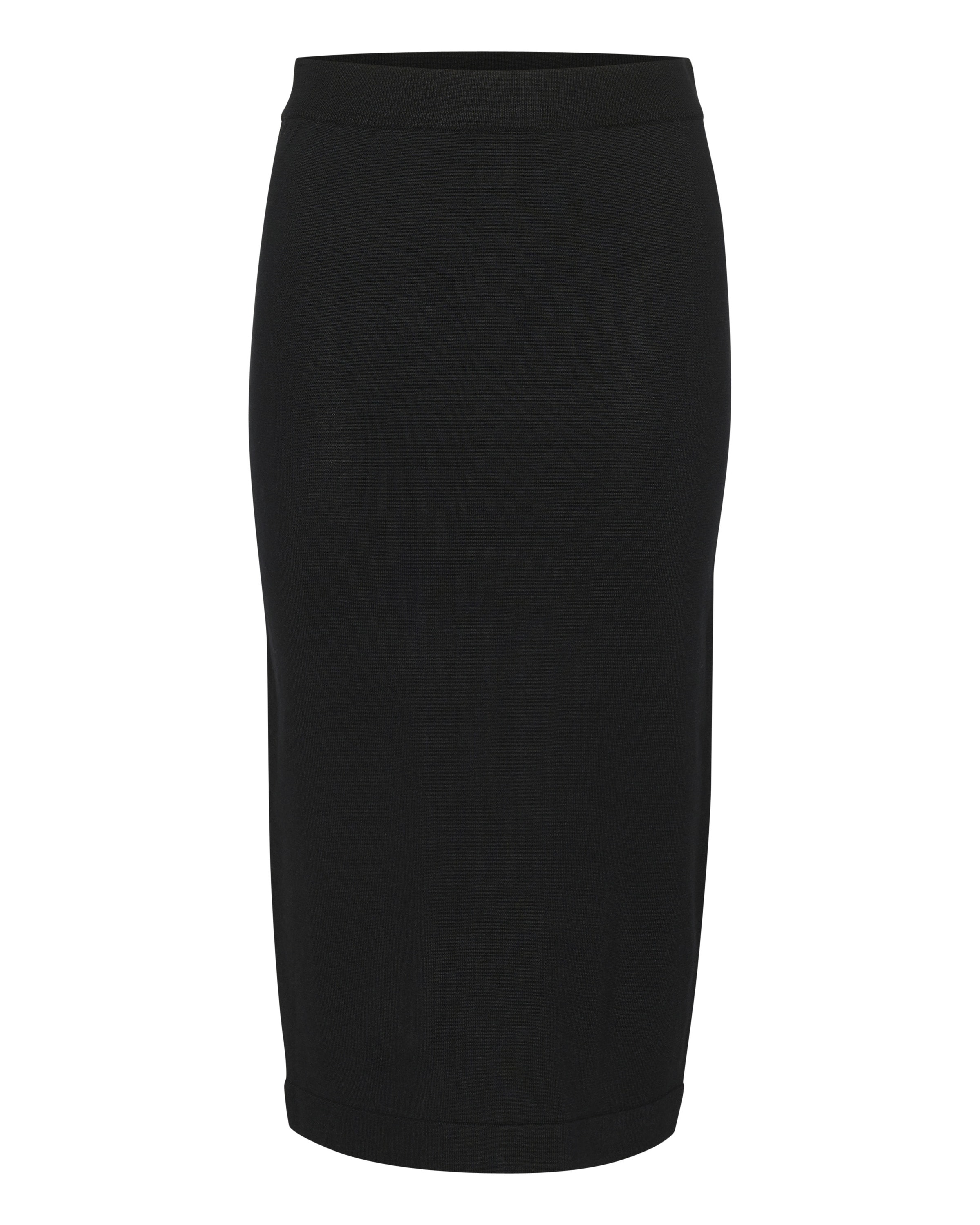 Gonna 'Mila' di SAINT TROPEZ in nero: frontale