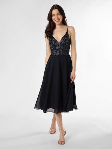 HEY KYLA Evening Dress in Blue: front