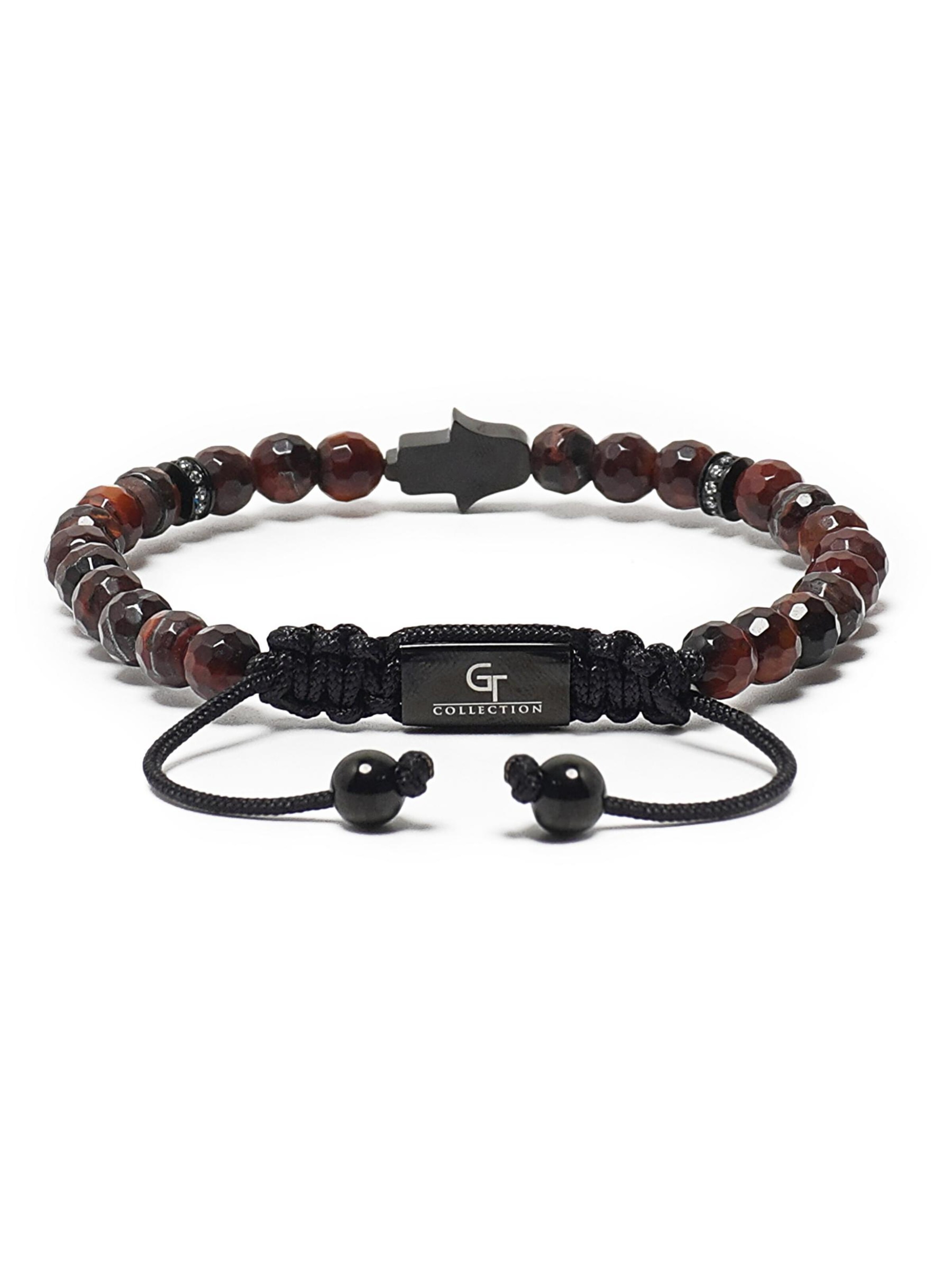 Bracelet 'Hamsa Hand' GT Collection en rouge