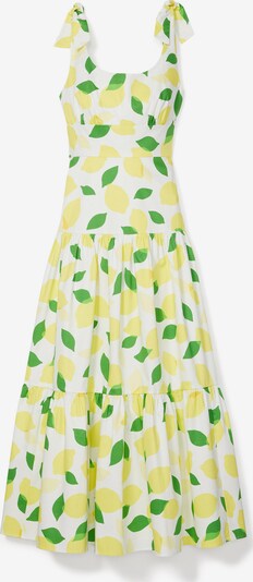 Kate Spade Kleid in creme / gelb / grün, Produktansicht