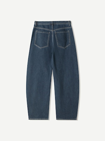 Baggy Jean Bershka en bleu