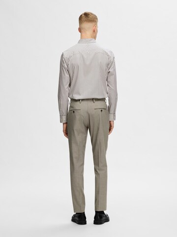 SELECTED HOMME Slim fit Overhemd in Grijs